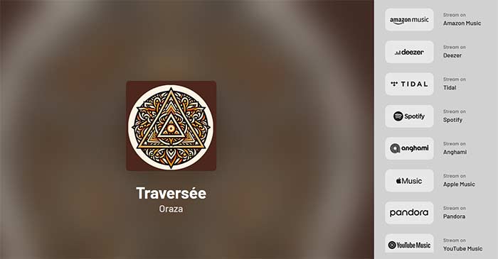 6 titres Traversée - 2025